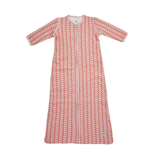 Meyco Knitted Heart Slaapzak 90 Cm Roze meyco kopen in de aanbieding