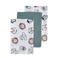 Meyco hydrofiele baby washandjes (set van 3) animal/uni