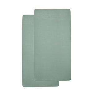 jersey jersey hoeslaken kinderbed 70x140/150 (set van 2)