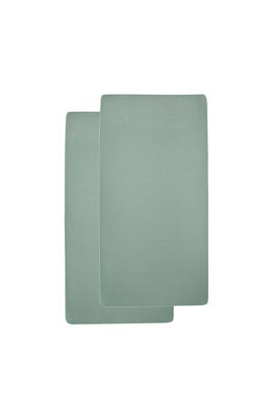 jersey jersey hoeslaken kinderbed 70x140/150 (set van 2)