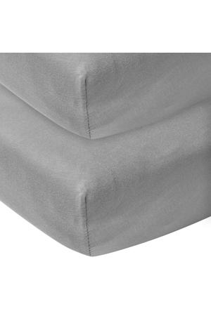 katoenen hoeslaken wieg 40x80/90 cm (set van 2)