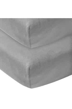 katoenen hoeslaken wieg 40x80/90 cm (set van 2)