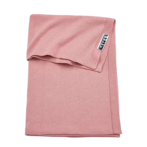 Meyco Knit Basic Ledikantdeken 100X150 Cm Oudroze meyco kopen in de aanbieding Meyco Knit Basic Ledikantdeken 100X150 Cm Oudroze meyco kopen in de aanbieding