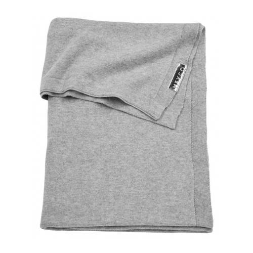 Meyco Knit Basic Ledikantdeken 100X150 Cm Lichtgrijs Melange meyco kopen in de aanbieding Meyco Knit Basic Ledikantdeken 100X150 Cm Lichtgrijs Melange meyco kopen in de aanbieding
