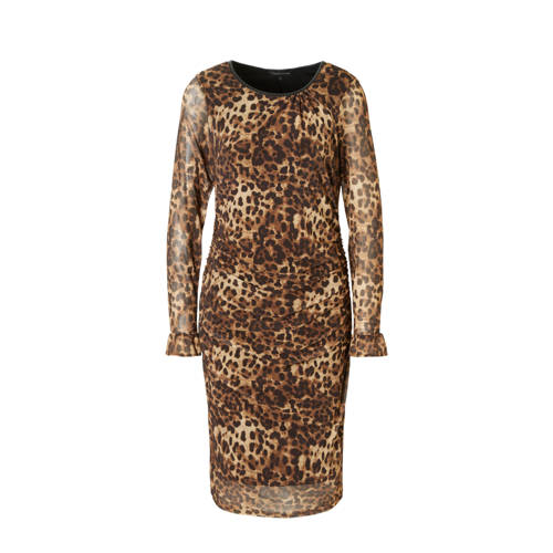 Tramontana jurk met panterprint Tramontana jurk met panterprint