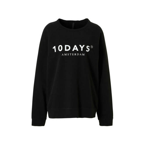 10Days Sweater Met Logo Opdruk 10days kopen in de aanbieding 10Days Sweater Met Logo Opdruk 10days kopen in de aanbieding