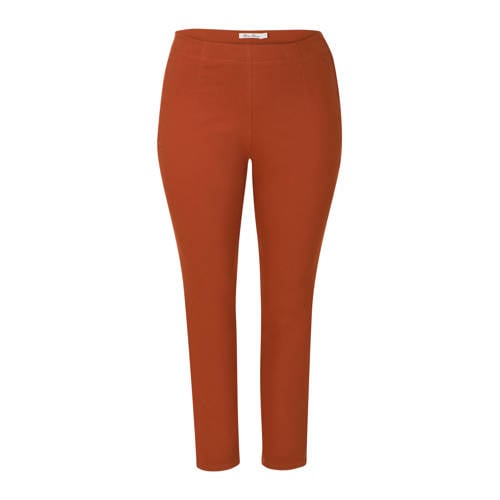 Miss Etam Plus Broek Bruin miss etam kopen in de aanbieding