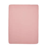Meyco hoeslaken boxmatras 75x95 cm roze