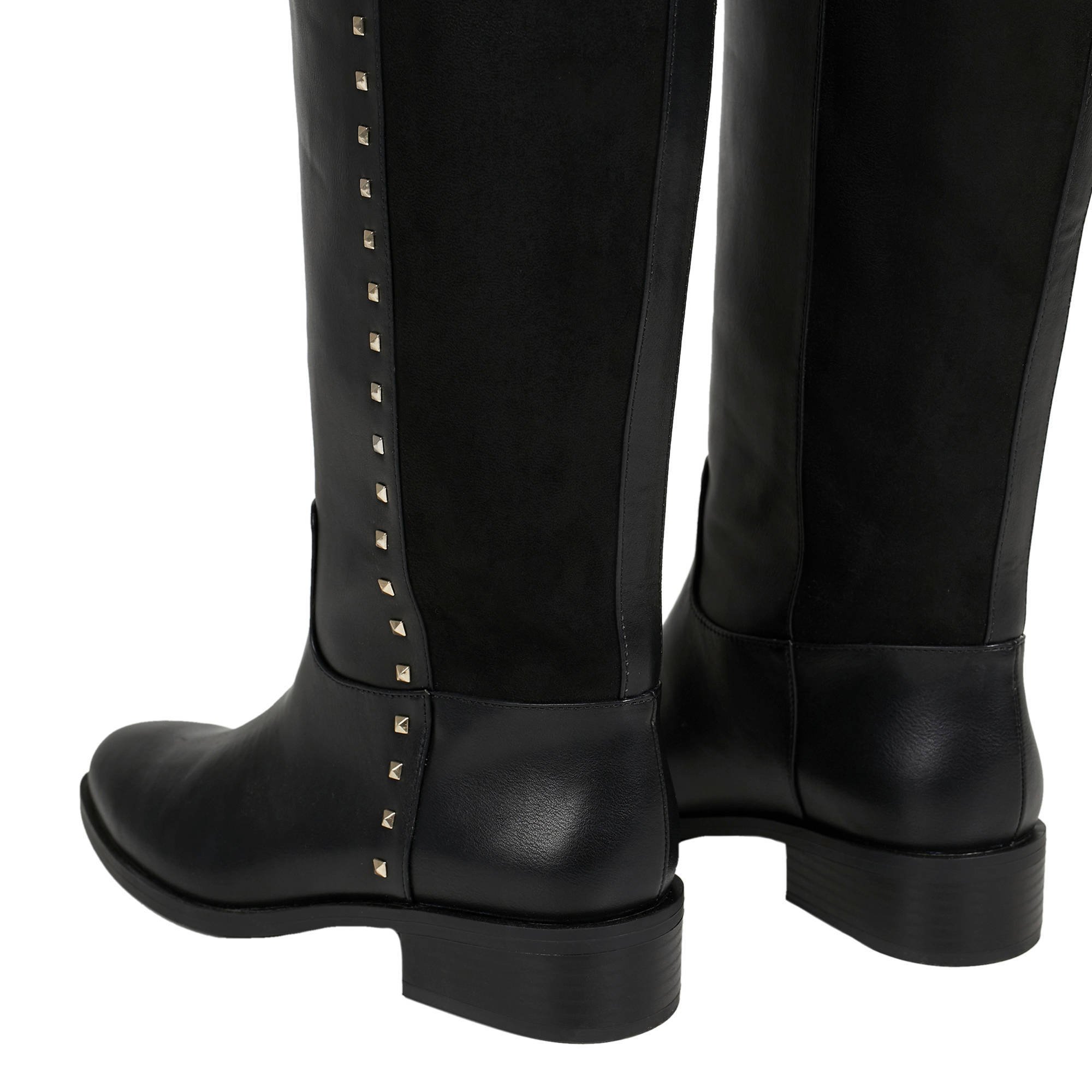 Parfois laarzen met studs zwart | wehkamp Parfois laarzen met studs zwart | wehkamp