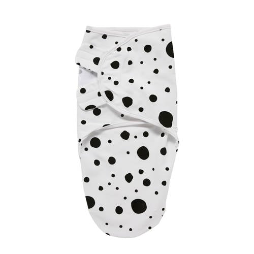 Meyco Dots Inbakerdoek 4 6 Mnd Witzwart meyco kopen in de aanbieding