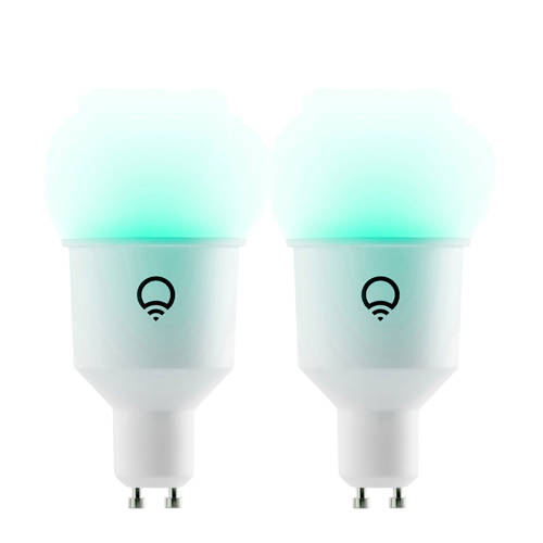 Lifx Colour White Gu10 2 Pack Wit lifx kopen in de aanbieding