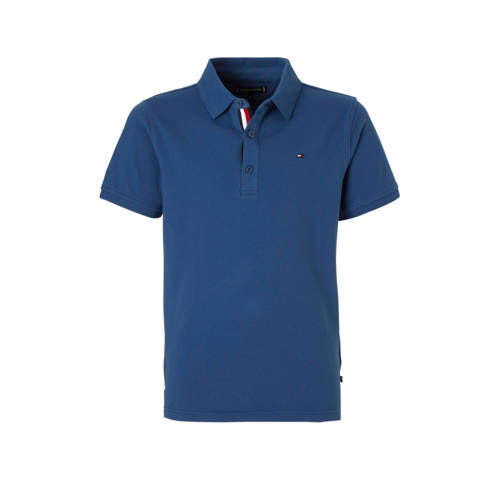 Tommy Hilfiger Pique Polo Kobaltblauw tommy hilfiger kopen in de aanbieding Tommy Hilfiger Pique Polo Kobaltblauw tommy hilfiger kopen in de aanbieding