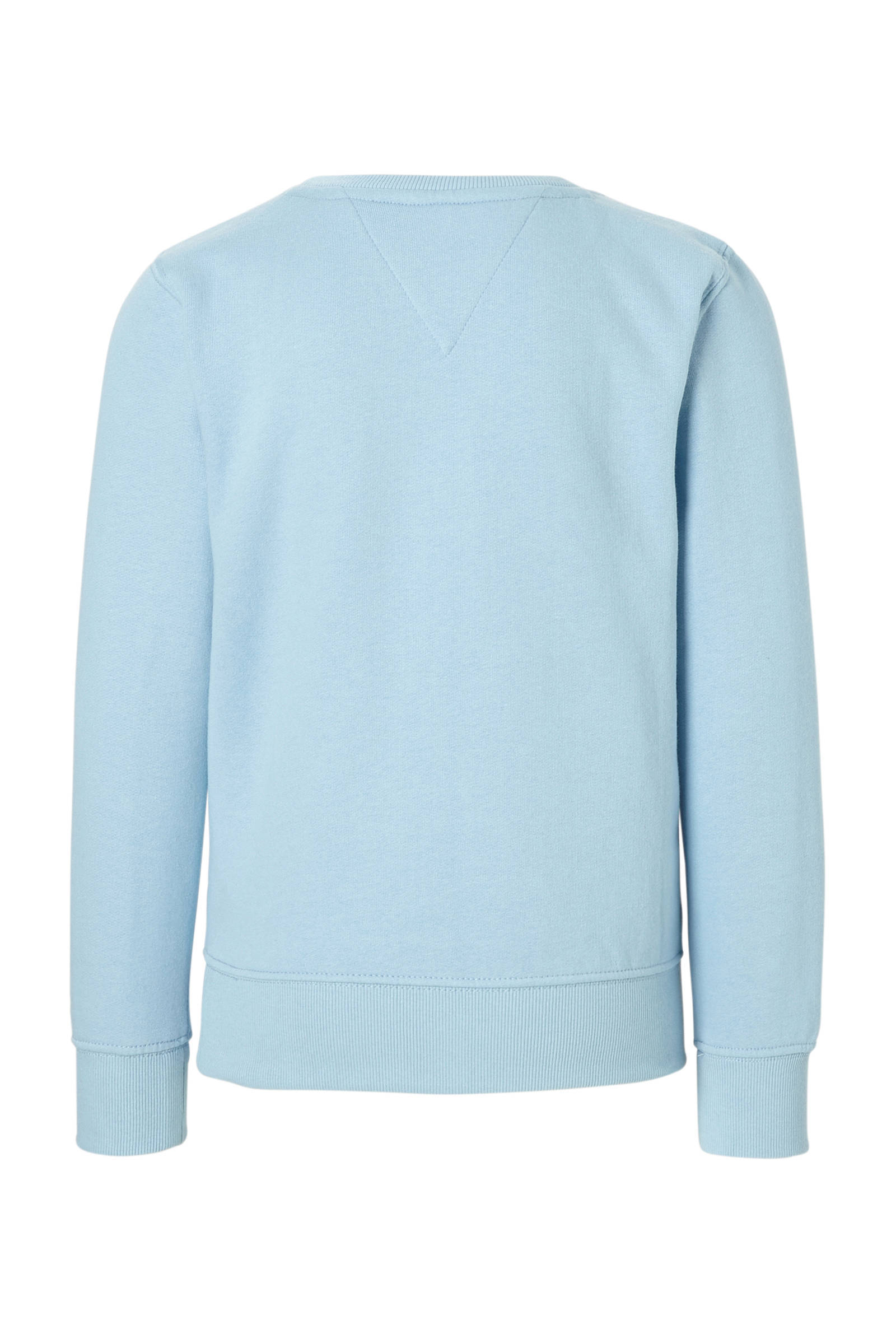 Hilfiger Hoodie Tommy Hilfiger Lichtblauwe Trui Lichtblauwe Trui