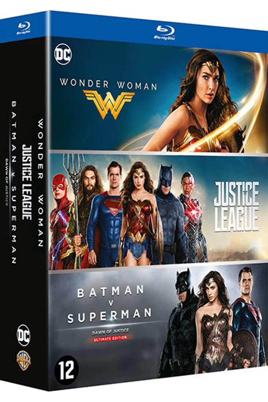DC Comics Movie Box (3 Films) (Blu-ray)