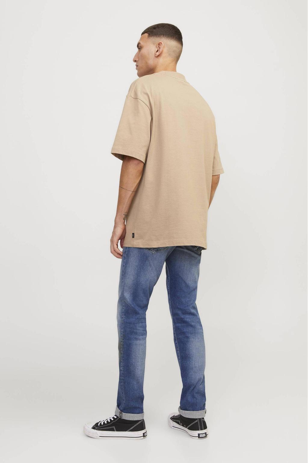 JACK & JONES JEANS INTELLIGENCE slim fit jeans JJIGLENN JJICON blue denim