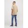 JACK & JONES JEANS INTELLIGENCE slim fit jeans JJIGLENN JJICON blue denim