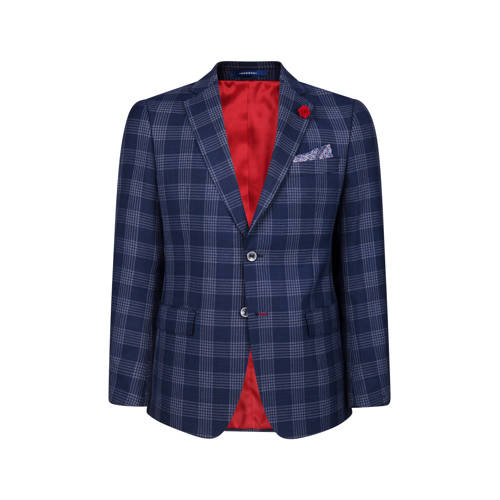 We Fashion Wollen Slim Fit Colbert Donkerblauw we fashion kopen in de aanbieding