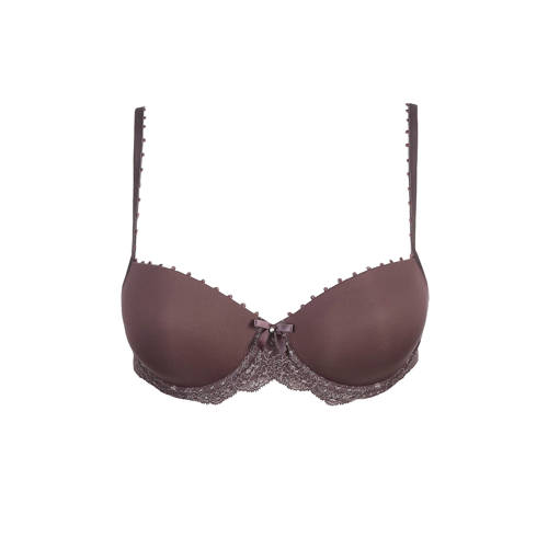 Marie Jo Voorgevormde Beugelbh Pearl Balconnet Bruin marie jo kopen in de aanbieding
