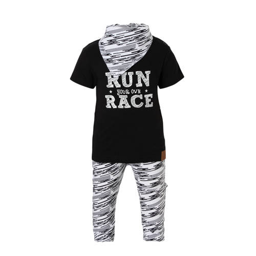 Dirkje T Shirt Broek Sjaal Met Strepen dirkje kopen in de aanbieding