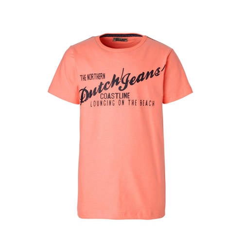 Dj Dutchjeans T Shirt Met Tekstprint dj dutchjeans kopen in de aanbieding Dj Dutchjeans T Shirt Met Tekstprint dj dutchjeans kopen in de aanbieding