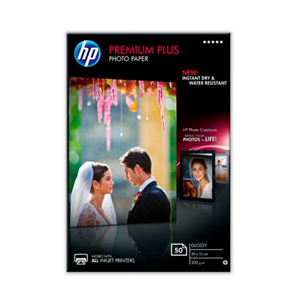 HP Premium Plus Glossy fotopapier, -
