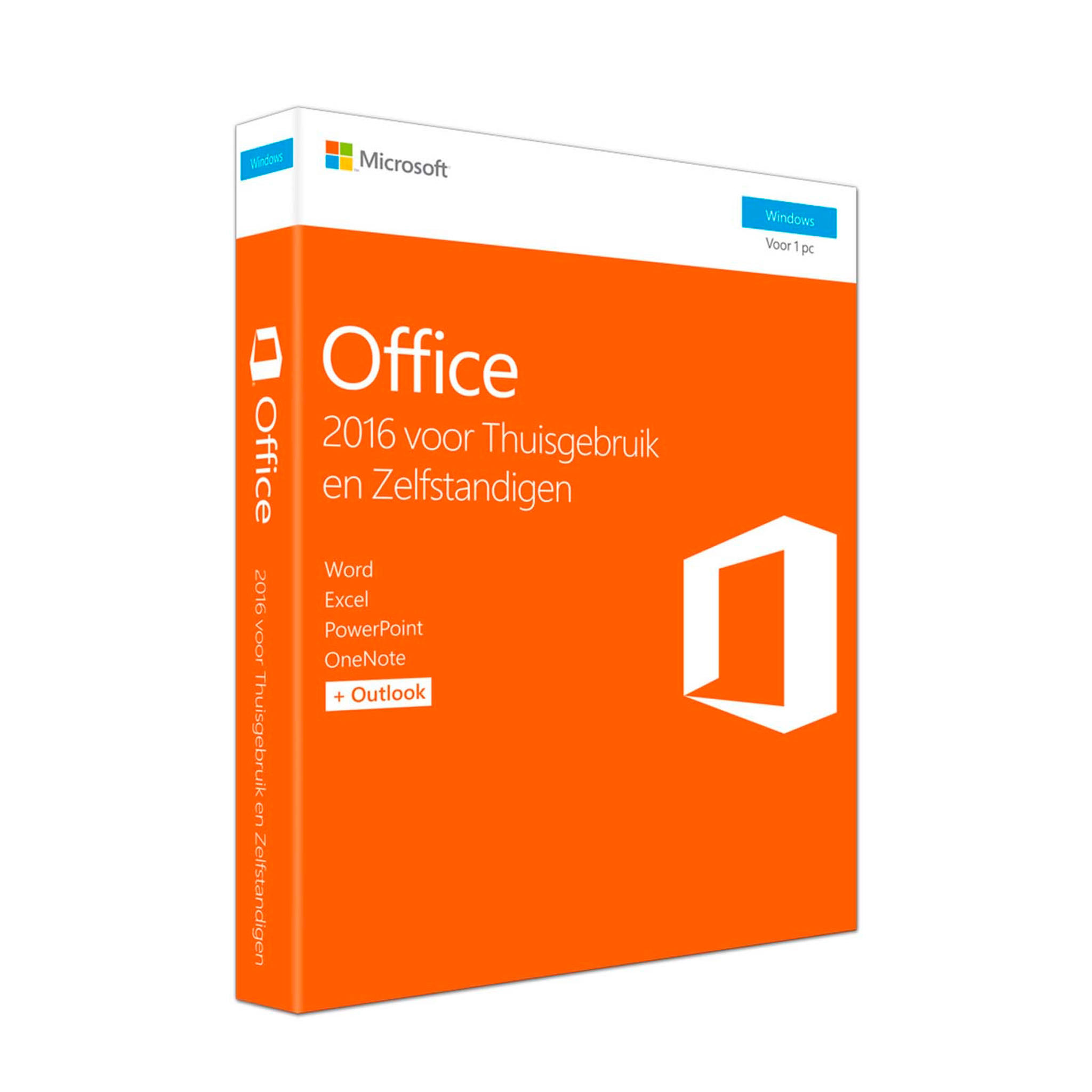 Microsoft Office 2016 voor Thuisgebruik en Zelfstandigen wehkamp