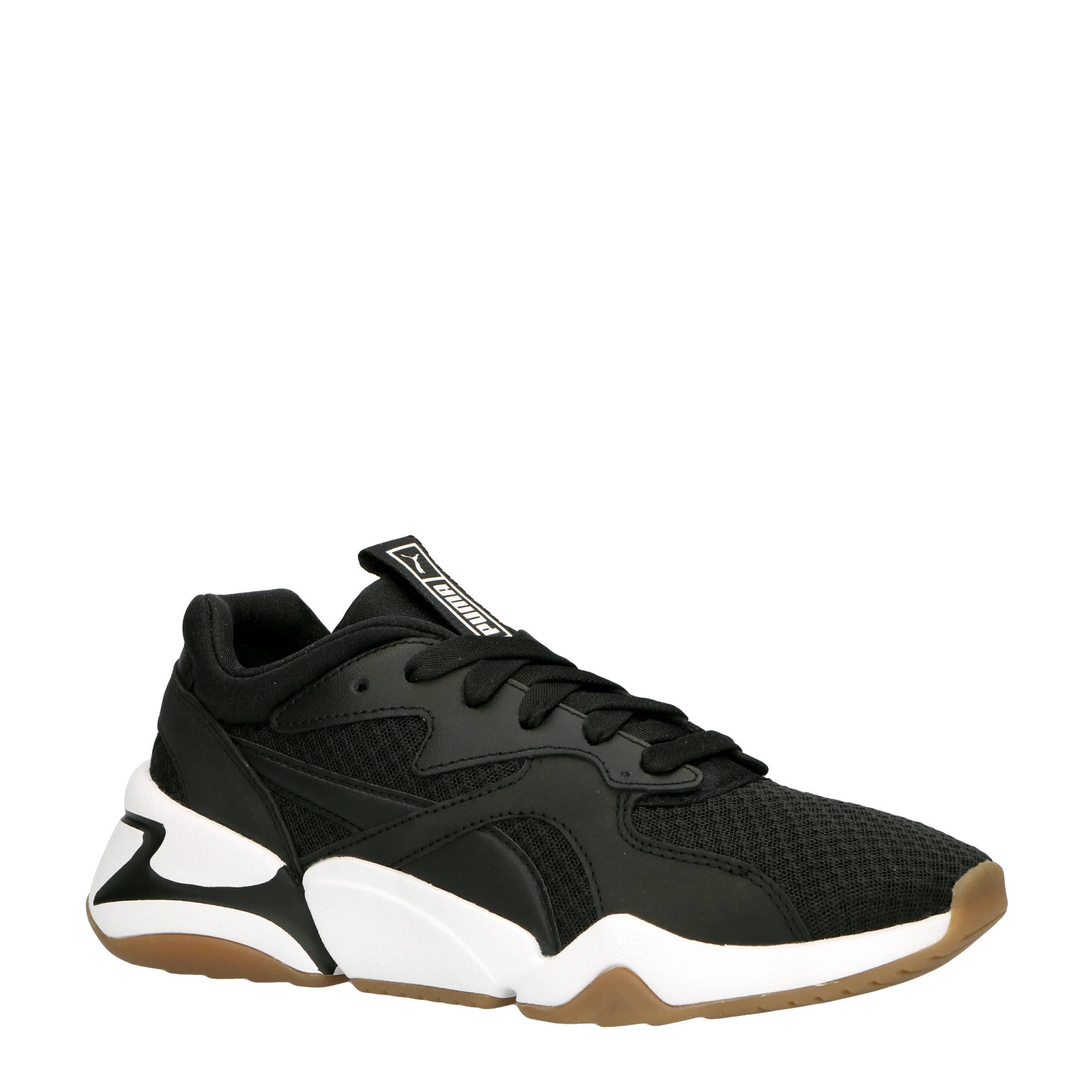Puma Nova 90's Bloc sneakers zwart | wehkamp Puma Nova 90's Bloc sneakers zwart | wehkamp