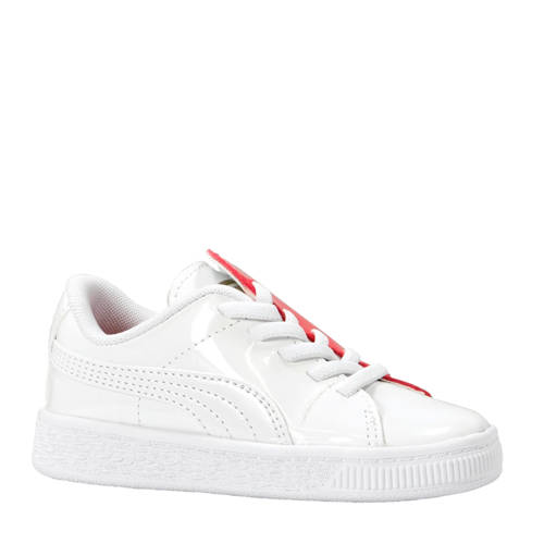 Puma Basket Crush Patent Sneakers Witroze puma kopen in de aanbieding Puma Basket Crush Patent Sneakers Witroze puma kopen in de aanbieding