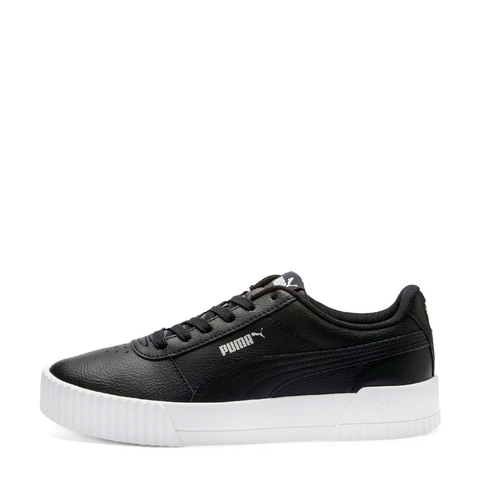 Puma Carina L sneakers zwart/wit | wehkamp Puma Carina L sneakers zwart/wit | wehkamp