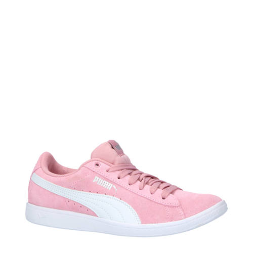 Puma Vikky Jr Suede Sneakers Roze puma kopen in de aanbieding Puma Vikky Jr Suede Sneakers Roze puma kopen in de aanbieding