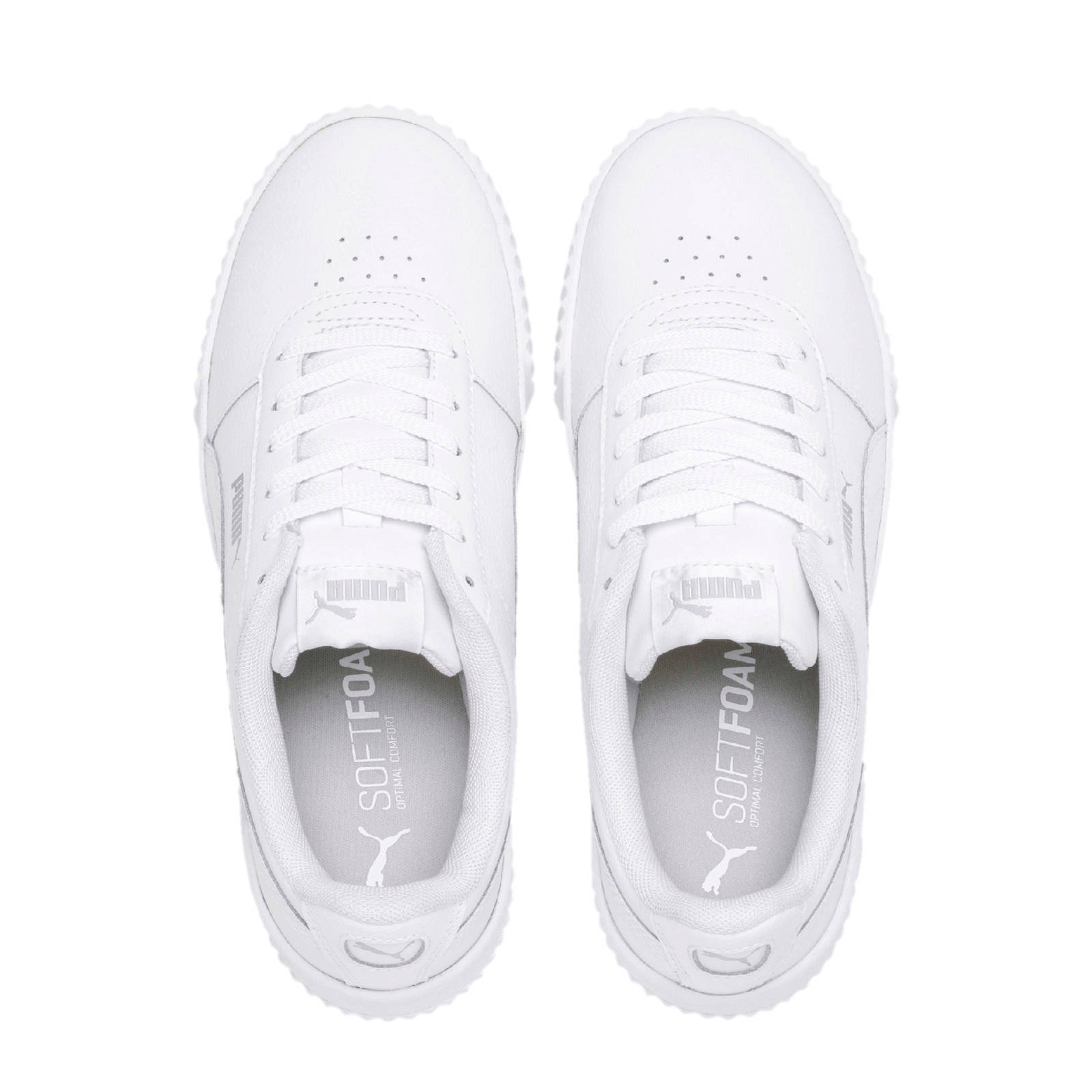 Puma Carina L sneakers wit | wehkamp