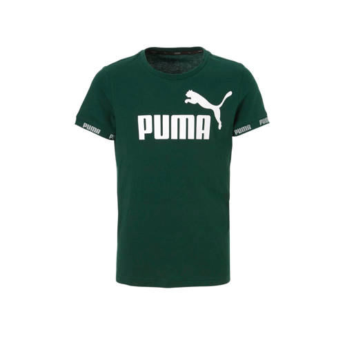 Puma T Shirt Groen puma kopen in de aanbieding