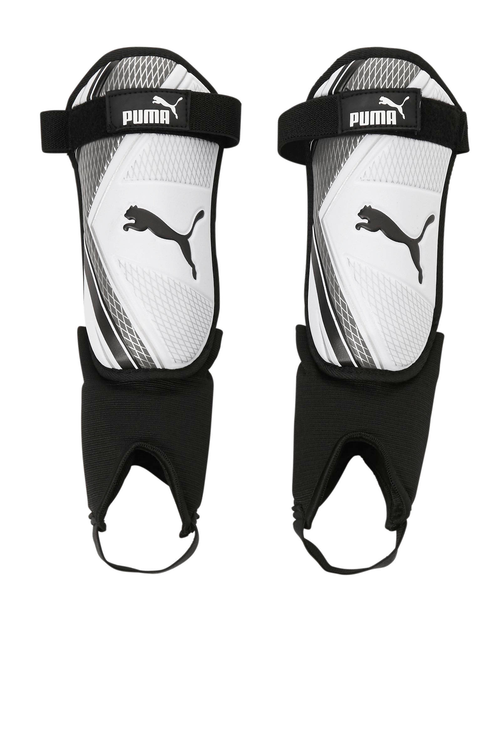 Puma One 3 scheenbeschermers met sleeve Heren Oranje | Bestel online »  Intersport.nl