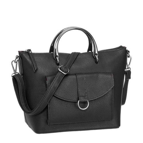 Vanharen Graceland Schoudertas Zwart graceland kopen in de aanbieding