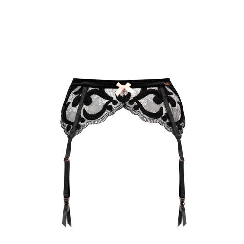 Hunkemoller Jarretel Krista Zwart hunkemoller kopen in de aanbieding