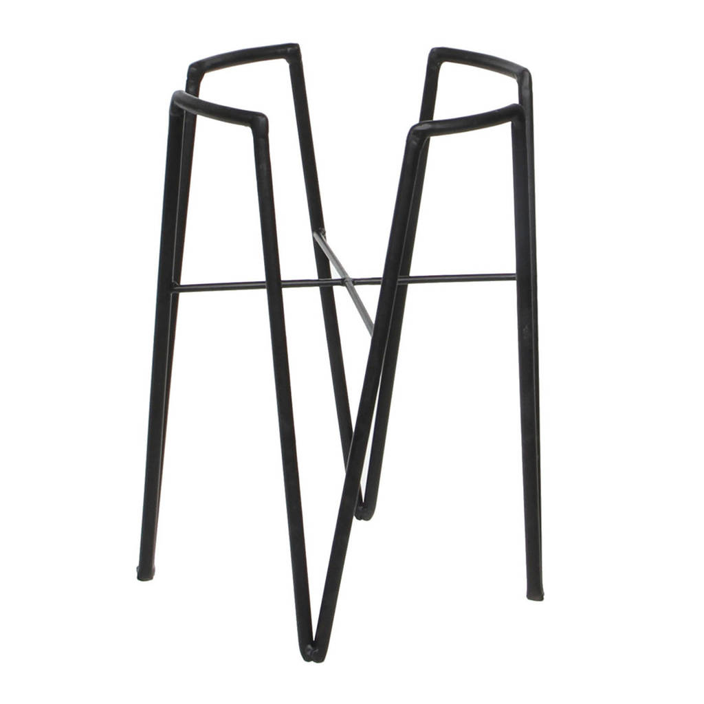 Mica plantenstandaard Blom (h25 cm), Zwart