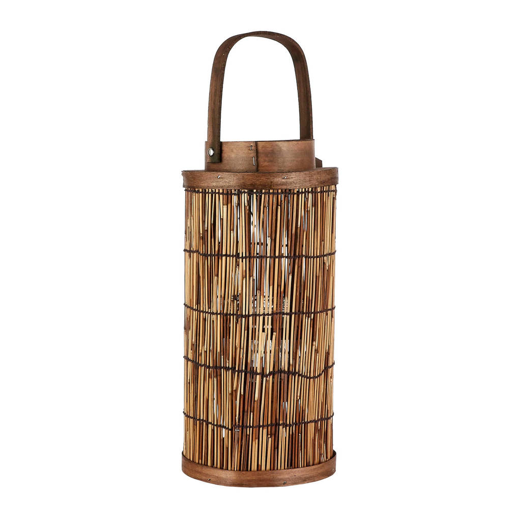 Mica windlicht, Bruin
