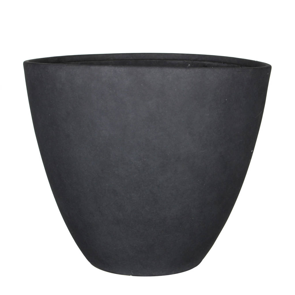 Mica bloempot Bravo (Ø31xh27 cm), Antraciet