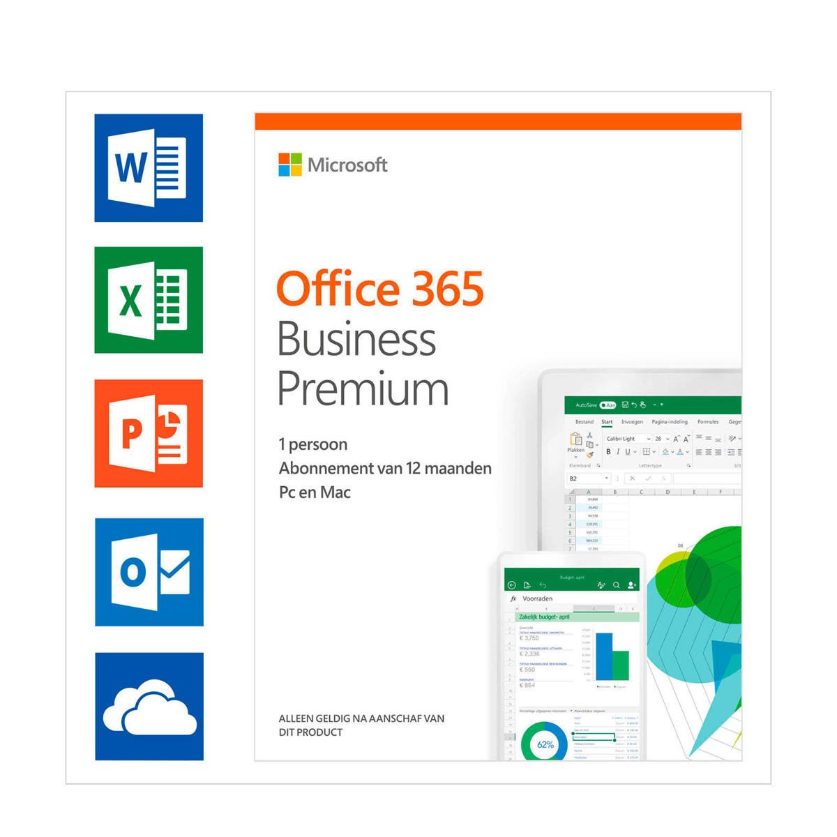 Microsoft Office 365 Business Premium Retail | wehkamp