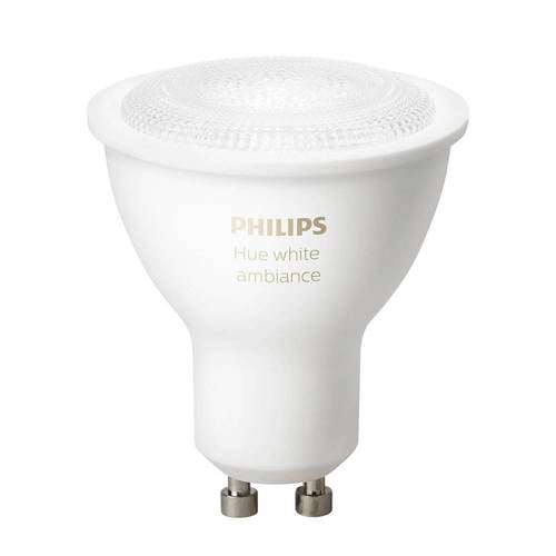 Philips Hue Led Lamp White Ambiance 55W Gu10 philips hue kopen in de aanbieding
