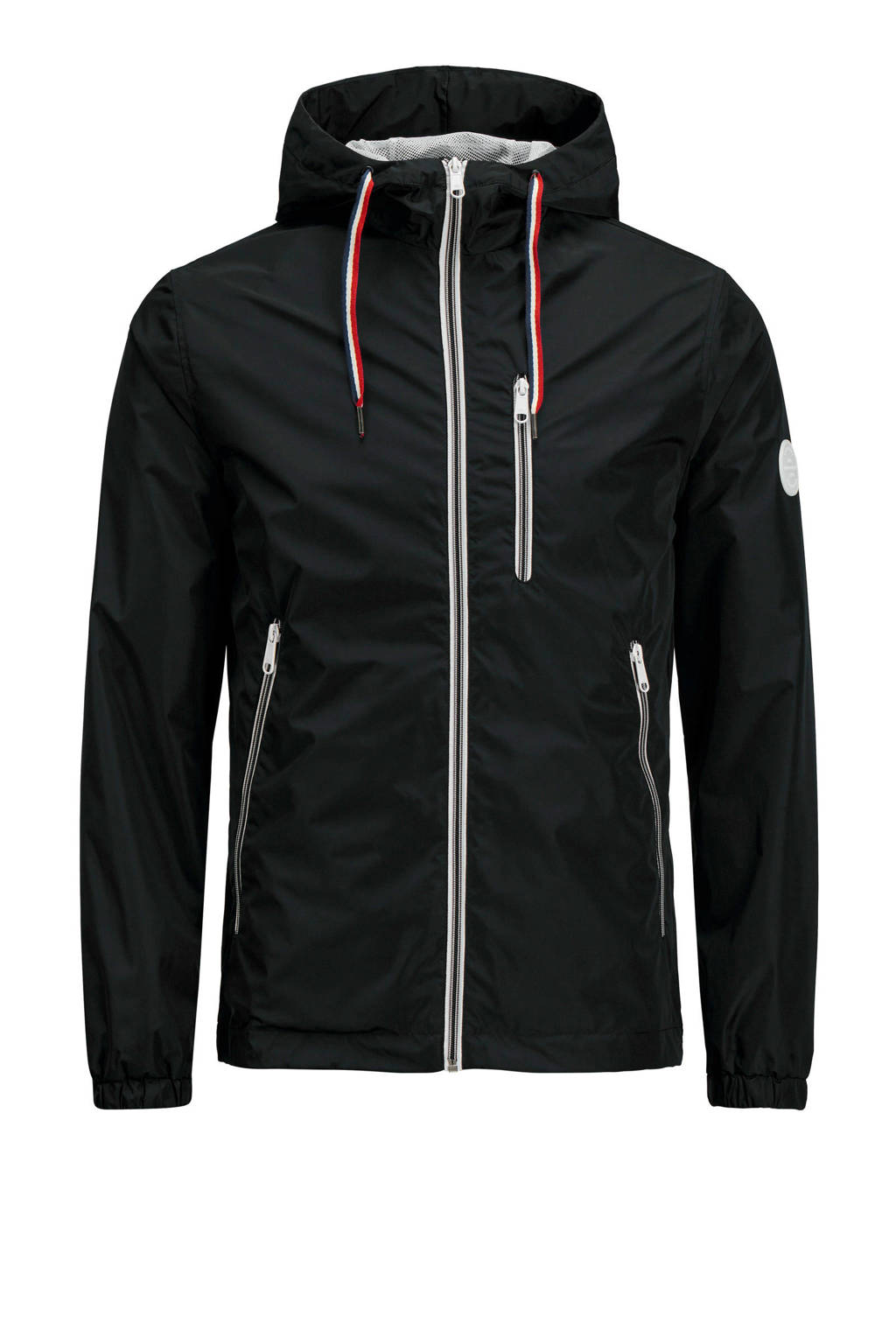 Jack & Jones Originals jas met capuchon, Zwart