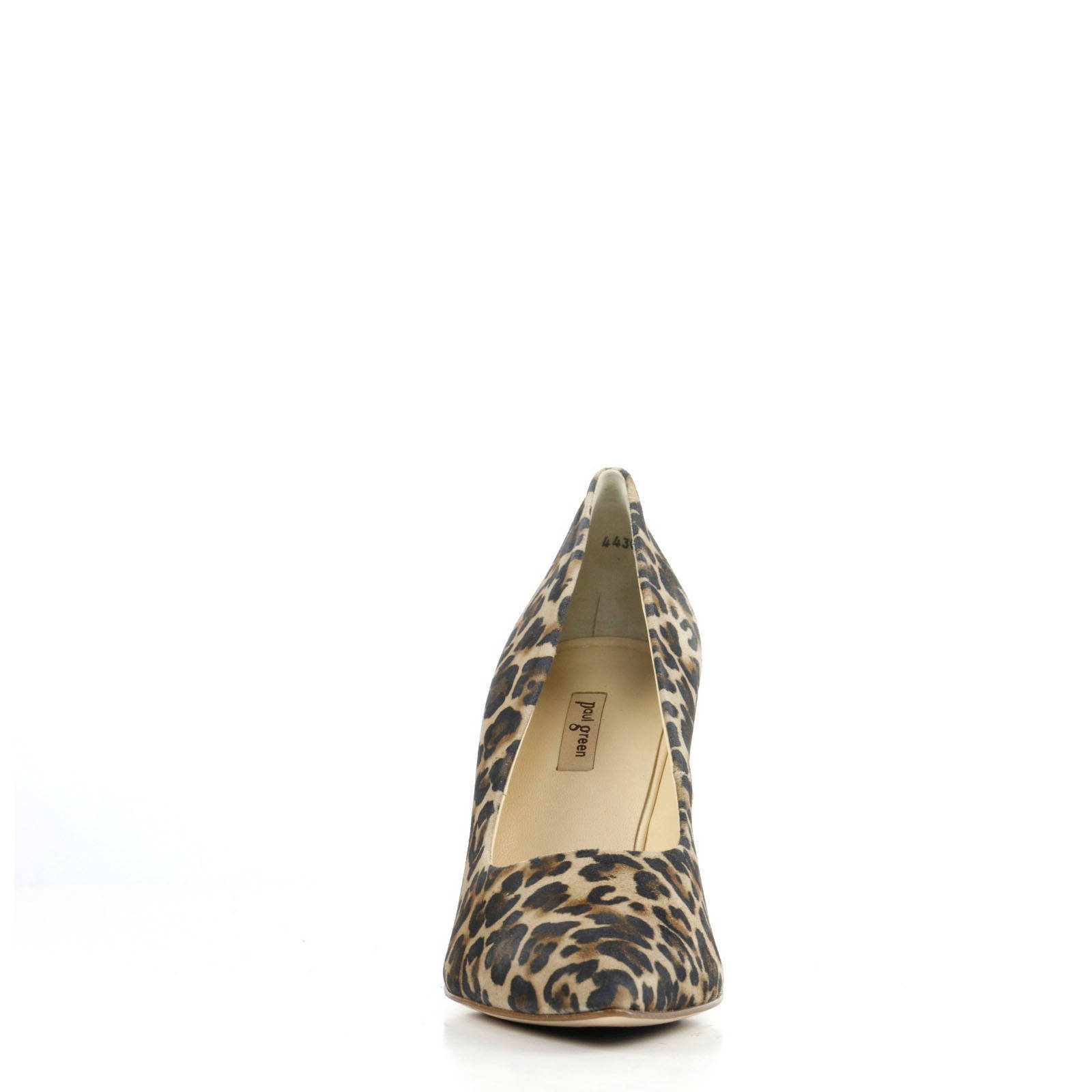 Paul Green suède pumps met panterprint | wehkamp
