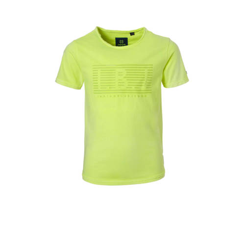 Indian Blue Jeans T Shirt Met Logo Lime indian blue jeans kopen in de aanbieding