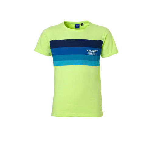 Indian Blue Jeans T Shirt Met Print Lime indian blue jeans kopen in de aanbieding