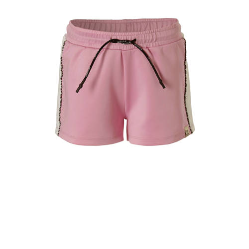 Indian Blue Jeans Korte Broek Met Zijbies Roze indian blue jeans kopen in de aanbieding