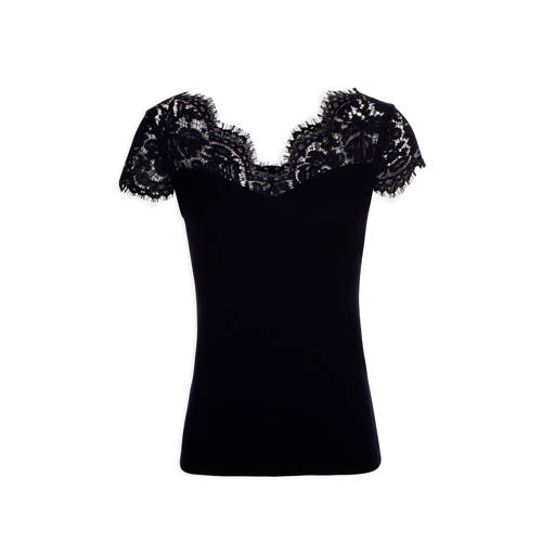 Morgan Top Met Kant Marine morgan kopen in de aanbieding