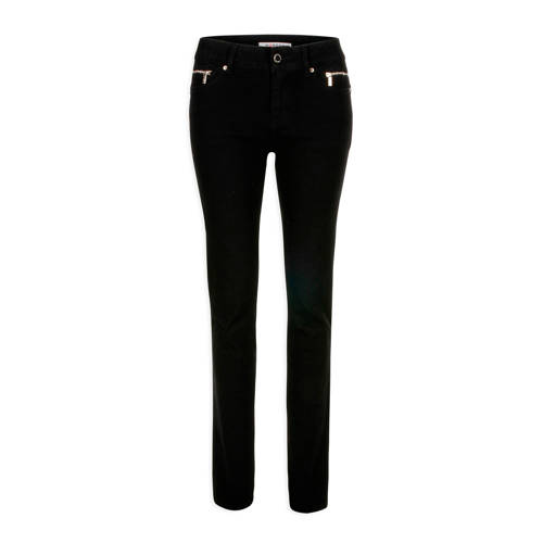 Morgan Straight Fit Jeans Zwart morgan kopen in de aanbieding