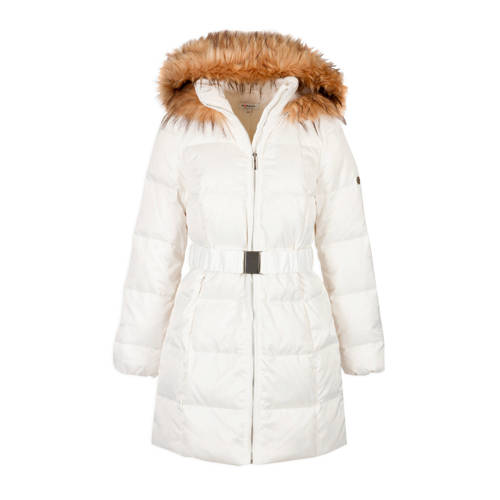 Morgan Dons Winterjas Ecru morgan kopen in de aanbieding Morgan Dons Winterjas Ecru morgan kopen in de aanbieding