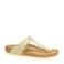 Birkenstock Gizeh teenslippers goud