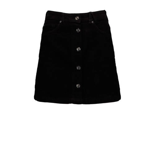 America Today Corduroy Rok Rae Zwart america today kopen in de aanbieding